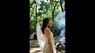 Alone Camping in the Jungle | Beautiful Girl