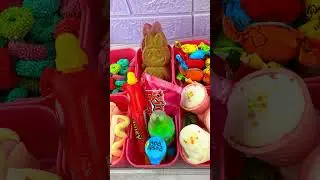 Making School Lunch with 🍭 CANDY *BENTO Box* Satisfying Video ASMR #4! #asmr 🍇🍓🍬🍑