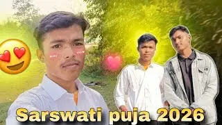 Saraswati Puja special 🙏 Saraswati Puja With Friends | Road Trip Special Vlog 🚗💛 #saraswatipuja 