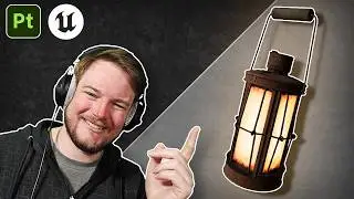 Game Dev VOD | Game Asset: Old Lantern -  Part 6 | Substance Painter