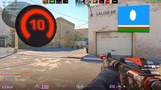 100 ping god 19 AVG 1.44 KD 🔥 Faceit level 10 highlights