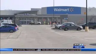 Customers and employees evacuated from upper Peach Street Walmart due to gas leak