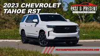 2023 Chevrolet Tahoe RST White Black 107808