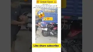 😱 Masha Allah! Greatest Save | Miracle Under Truck | Instant Karma CCTV 🙏 #shorts