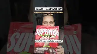Honest review Ranveer Singh brand Super You Fermented Yeast Protein  #ranveersingh#proteinpowder
