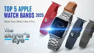 Top 5 Best Apple Watch Bands 2025 | Stylish & Premium Smartwatch Straps