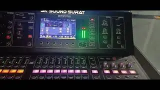 Multi track mix in MIDAS M32 (SK Sound Surat) live sound engineer
