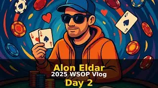 Alon Eldar - 2025 WSOP Vlog, Day2