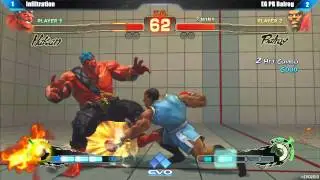 [EVO 2013 SSFIV AE Top 8] Infiltration (Akuma, Hakan) vs EG PR Balrog (Balrog)