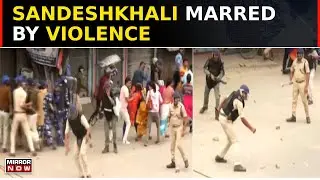Situation Remains Tense In Sandeshkhali; Protesting BJP Workers-Cops Clash | Latest News