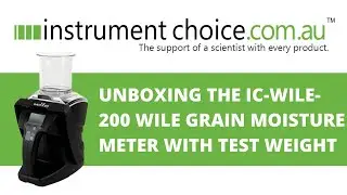 Unboxing the IC-WILE-200 Grain Moisture Meter with Test Weight