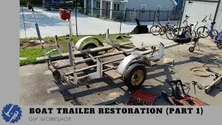 Restoring a 1977 Shoreland'r Boat Trailer
