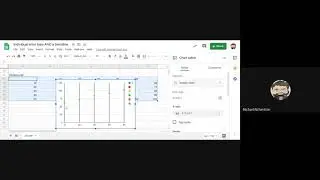 Individual Error Bars and Trendline with Sheets