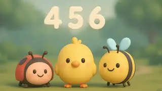 Belajar Angka 4, 5, 6 | Video Edukasi Matematika PAUD | Taz Mini Kids