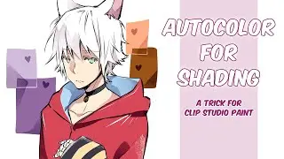 Autoaction to get automatic colors for shading!