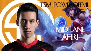 [ESP] TSM PowerOfEvil | Mid Lane S11 | Ahri top da&ntilde;o y kills. Challenger NA.