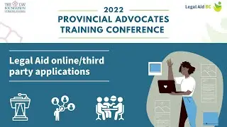 Legal Aid BC online and third party applications