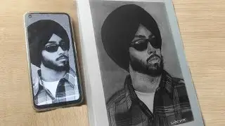 Shubh Drawing Step by Step | Realistic Portrait Time Lapse