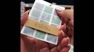 Chamil Garden Spring letter and note 3 unboxing video