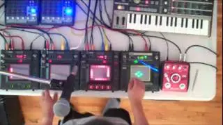 Jflo beatbox live sampling with kaoss pad 3.