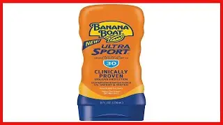 Banana Boat Ultra Sport Sunscreen Lotion, Broad Spectrum, SPF 30, 8oz