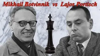 Partite Commentate di Scacchi 470 - Botvinnik vs Portisch - Un Gran Casino a Montecarlo - 1968 [A22]