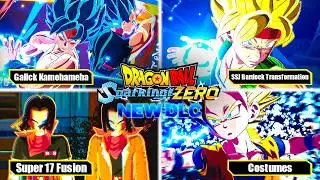 DRAGON BALL: Sparking! ZERO (DLC 4) - New Official Character Gameplay Reveals!