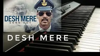Desh Mere | instrumental | on piano