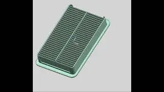 汽车空调滤清器模具 cp auto AC filter plastic mold