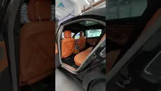Refined Makeover: Mercedes-Benz S-Class W221 Transformed to W222 - Brown Interior Elegance! 🚗