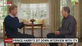 Prince Harry sits down with ITV ahead of memoir 'Spare' release