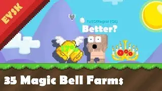 Everything About Magic Bell | Chandelier vs Magic Bell | 35 Magic Bell Farms | Growtopia