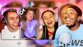 Reaction To Talia and MIniminter checking out the Funniest Tik Toks