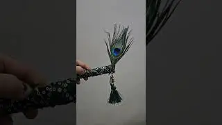 how to make krishna flute at home #krishna #krishna 🪈 #ashtamirohini # craft #papercraft #paperart
