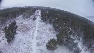 FPV 10 inch, зимовий ліс 