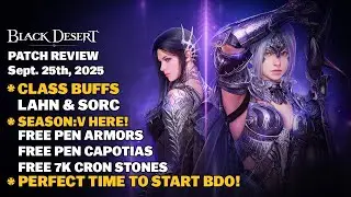 🔔 BDO | БЕСПЛАТНЫЕ 7К КРОН &mdash; Броня босса и капотии PEN &mdash; Сезон 5 начался | Классовые усиления для...