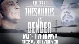 KOTD - #BOTB7 - The Saurus vs Bender - Jan 23rd