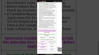 SSC Selection Post XII Recruitment 2024 Apply Online for 2049 Post