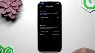 Как проверить состояние батареи iPhone и количество циклов зарядки.