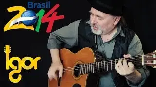 Wе Arе Onе (OIe OIa) - Pitbull ft.Jennifer Lорez & Claudia Leitte (WorId cup2014) - guitar edition