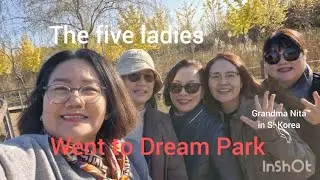 Пять женщин отправились в Dream Park на прогулку.