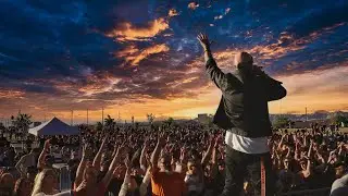 Performing at Los Colonas Park Amphitheater (Top Flite Empire)