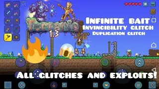 Terraria Mobile 1.3 All Glitches And Exploits!
