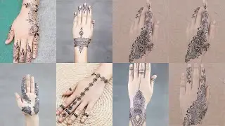 Top Beautiful Hand Mehndi Design For Special Events | Latest EASY Hand Mehndi Designs | Hand Mehndi