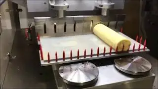 UFM6000 ultrasonic food cutting machine cake roll cutting