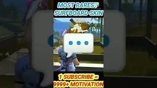 most rarest surfboard skin of free fire || unknown fact about free fire. #freefire #fect #shorts.
