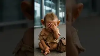 The Little monkey story,#shortvideo #viralshort #treding #ai #viral
