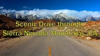 🚗 Scenic Drive through Sierra Nevada Mountains, CA 🏔️ | Highway 88 | Jackson to Kirkwood 🏞️|