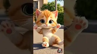 SHORTS PREMIERE 4K CATS AI ALL #cat #meow #котики #fyp