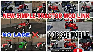 Fs 23 simple indian tractors mod download #fs23mods #indiantractorsimulatorlite